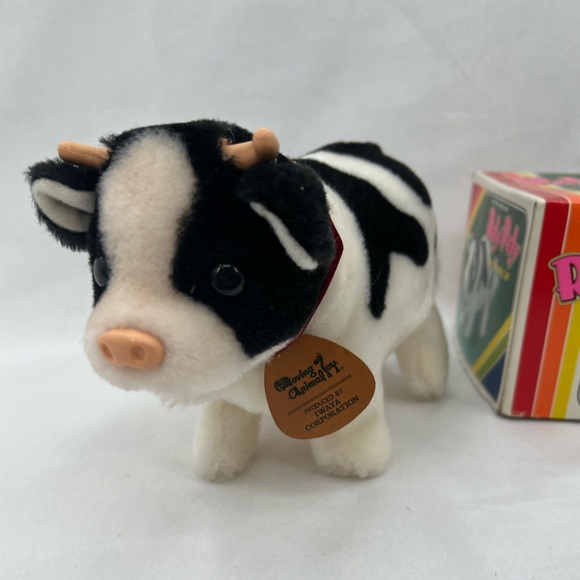 Vintage Roly Poly Toy Cow - Picture 3 of 11